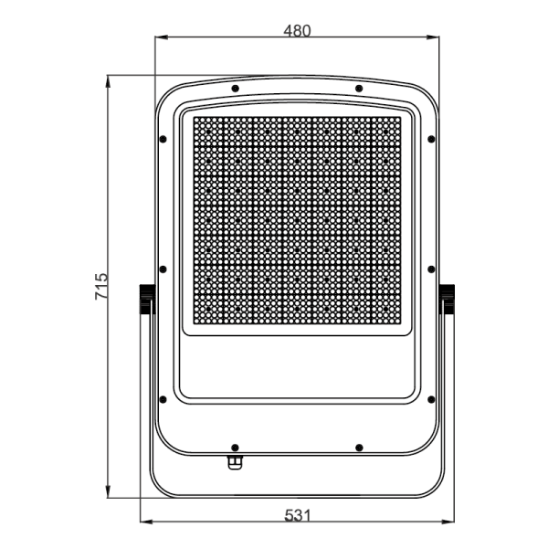 Downlight Concrete Ceiling